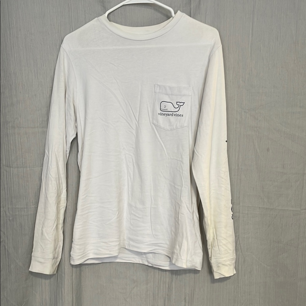 Vineyard Vines White Long Sleeve Shirt